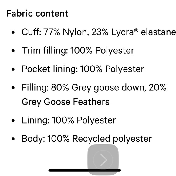 Lululemon wonder puff 600 down-dill long jacket white 2 nwt - Picture 11 of 16